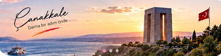 Çanakkale manzarası