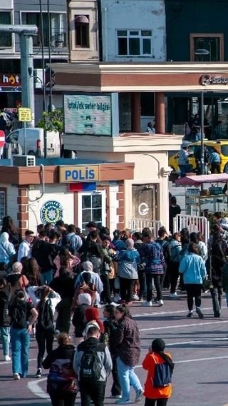 Kilitbahir feribotundan Çanakkale'ye