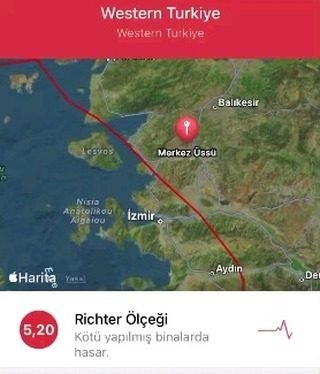 Son dakika haber Egede deprem
