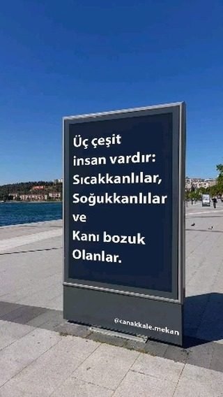Üç çeşit insan vardır