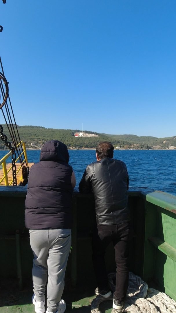 Çanakkale'den Kilitbahir'e Kilitbahir'den Eceabat'a
