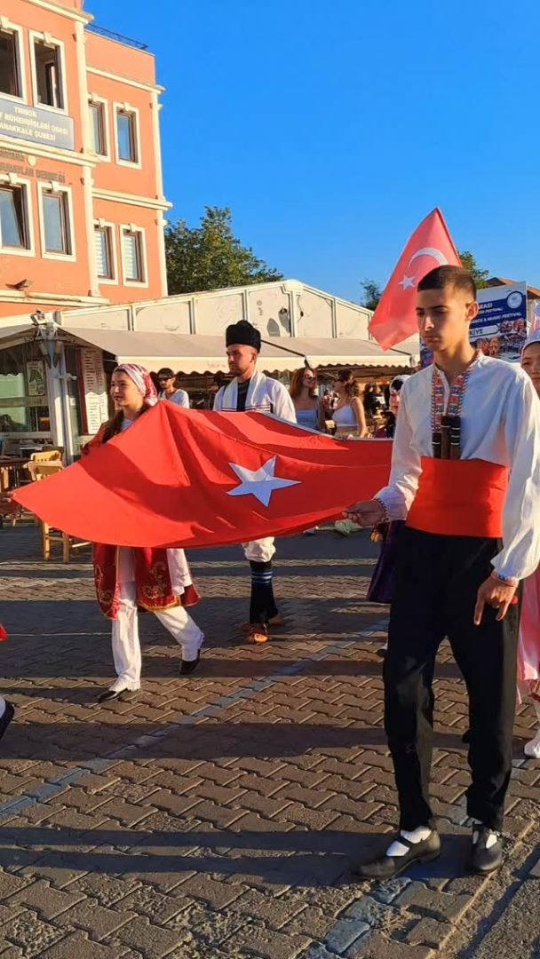 Çanakkale'de Renkli görüntüler