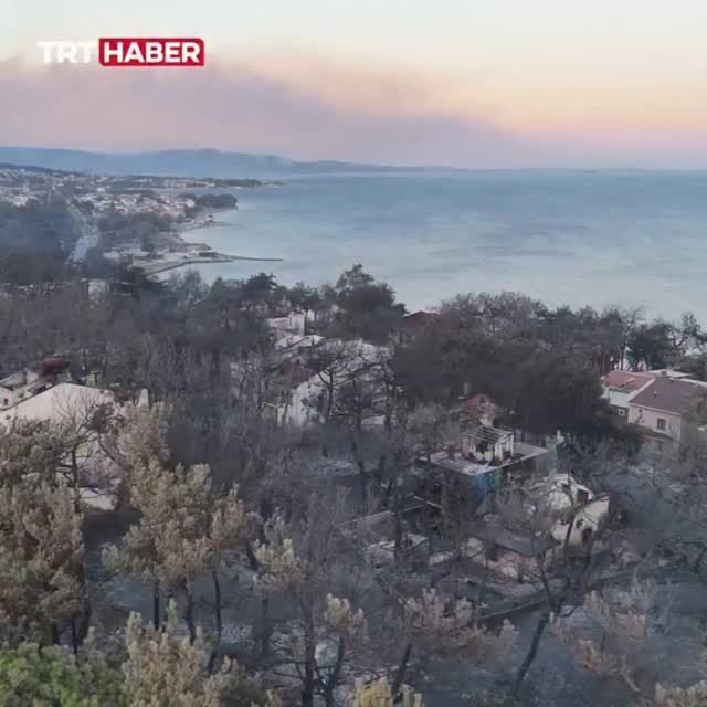 Sabahın ilk ışıklarıyla birlikte Güzelyalı