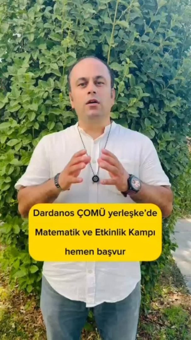 30 farklı şehirde gündüzlü ve yüz yüze Matematik kampı yapacak. Çan…