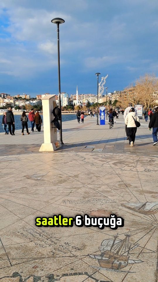 Çanakkale an itibariyle cıvıl cıvıl