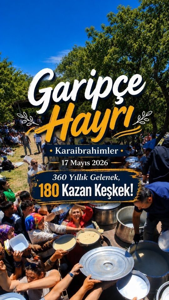 Tam 360 Yıllık Bir Gelenek, 180 Kazan Bitmeyen Bereket!