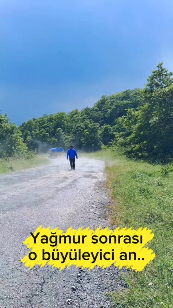Doğa bazen en güzel sahnelerini fırtınadan hemen sonra sunar. Adım…