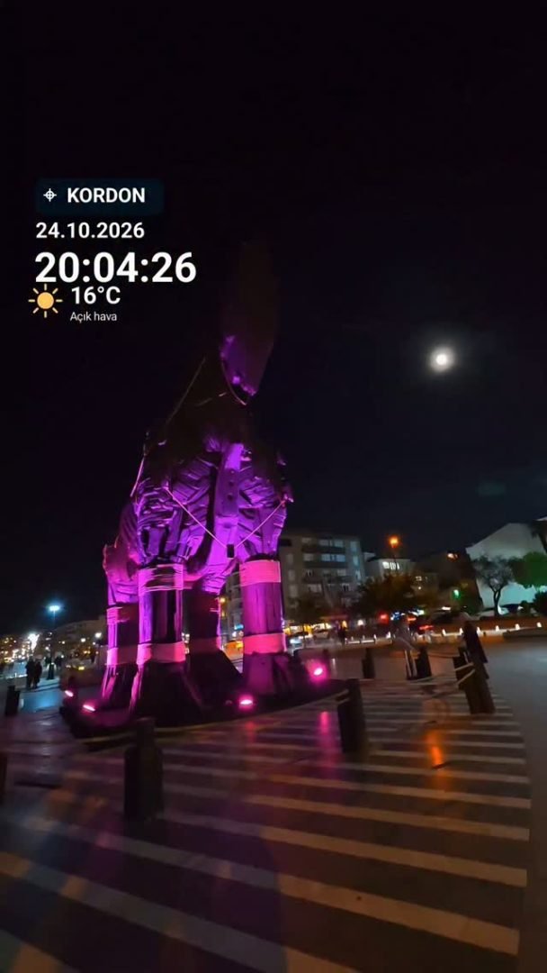Çanakkale kordon 24.10.2026