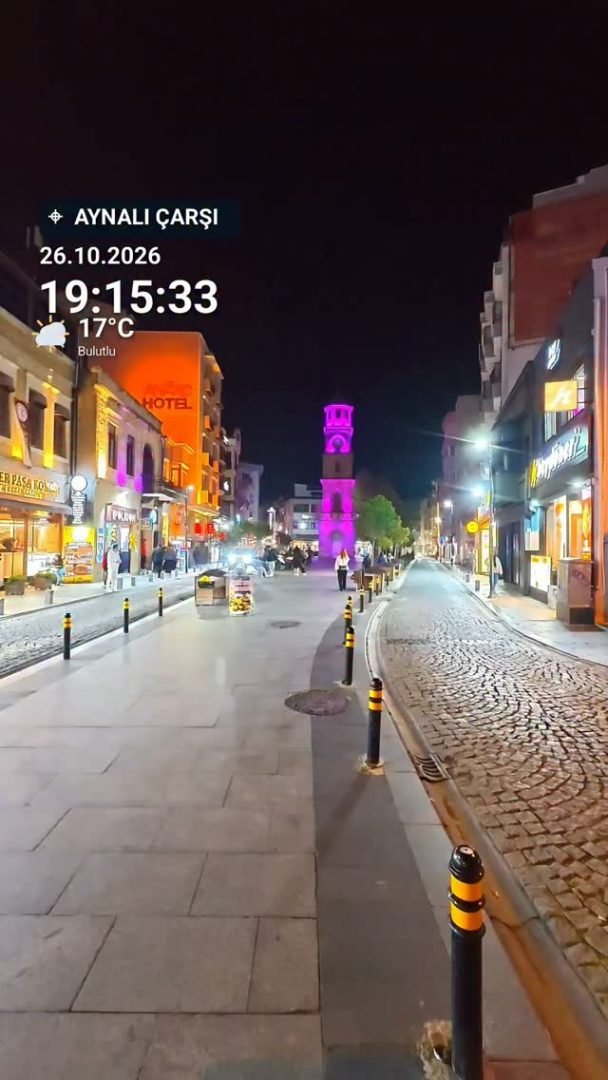 Çanakkale'de ışıl ışıl akşam